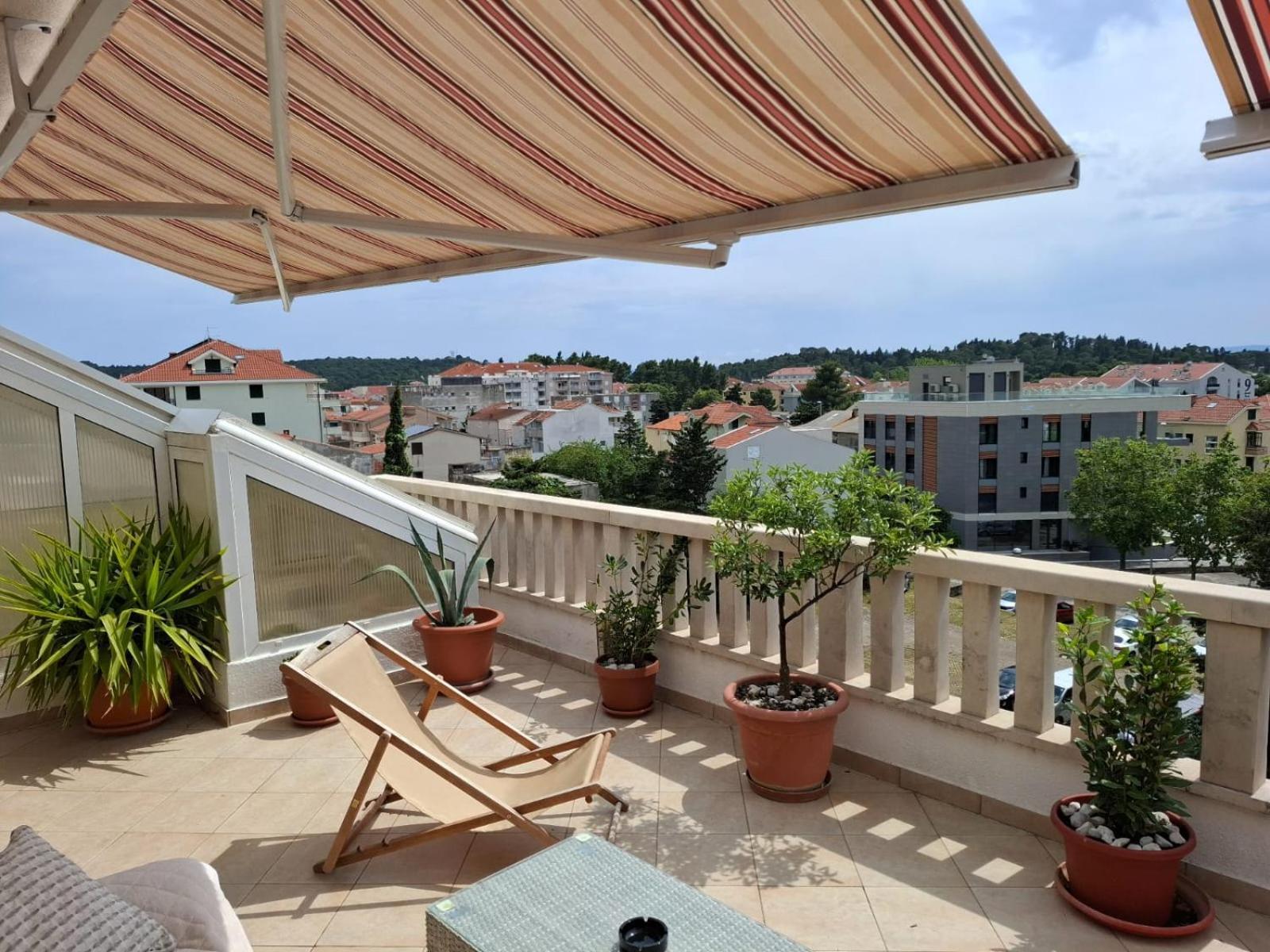 Apartmán Happy Basset Terrace Makarská Exteriér fotografie